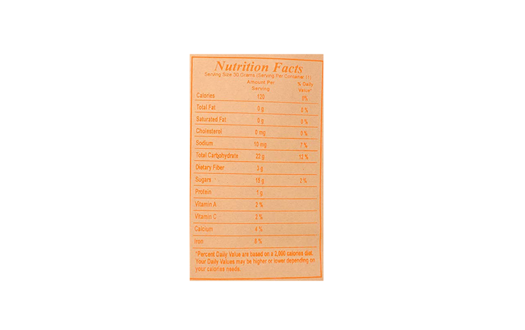 Berries & Nuts Dried Apricot    Pack  250 grams